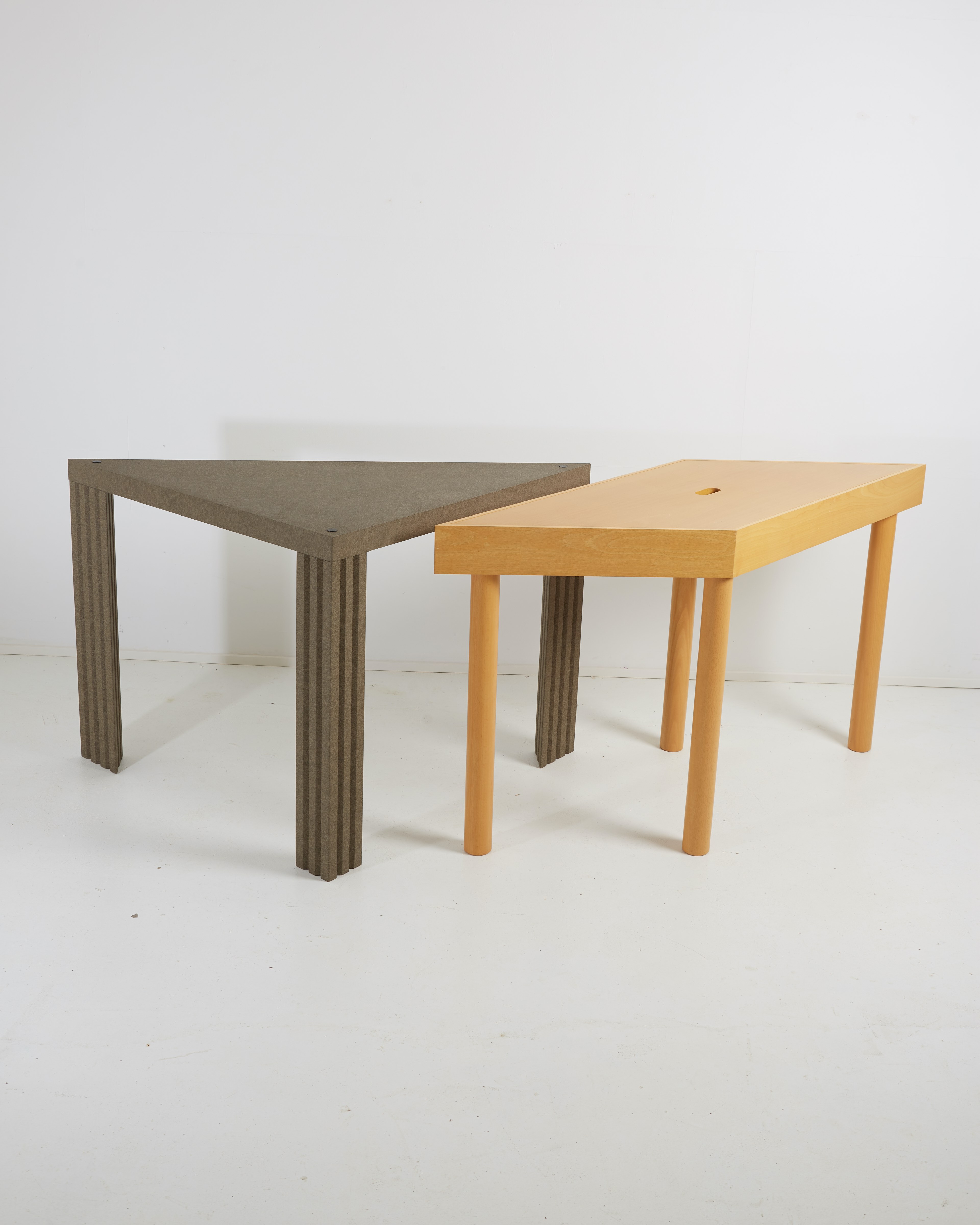 Section of Tangram set Grey by Massimo Morozzi for Cassina, 1983